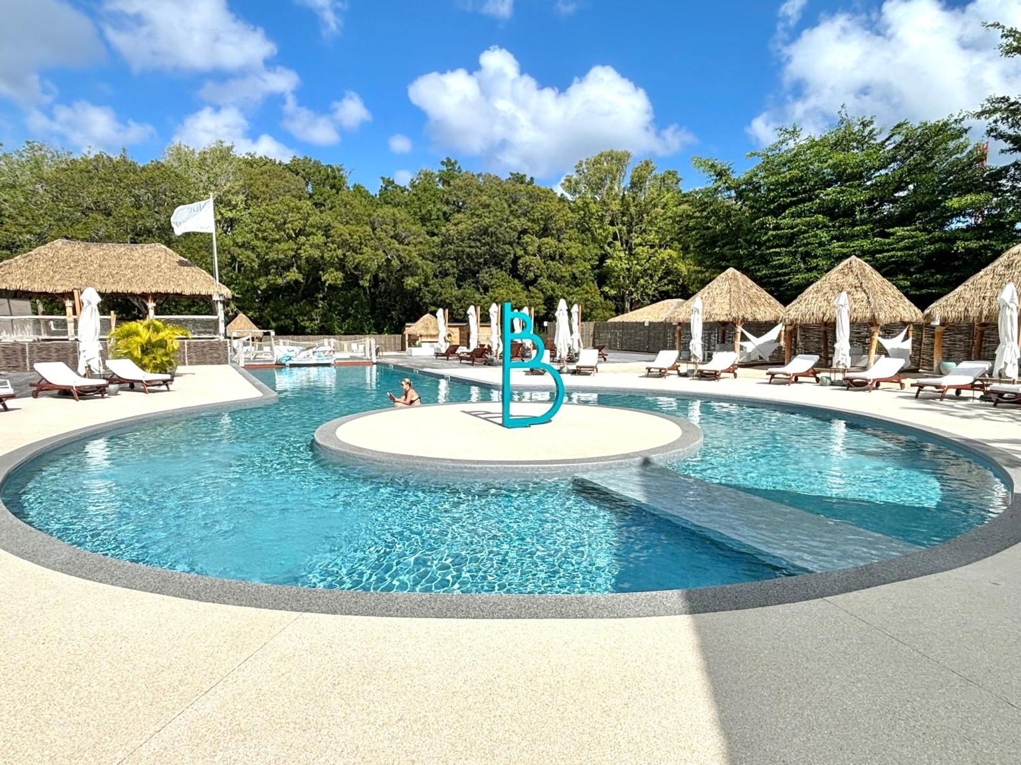 Bungalow La Kawannaise - Piscine, Terrasse, Plage Grand-Bourg  Exterior foto